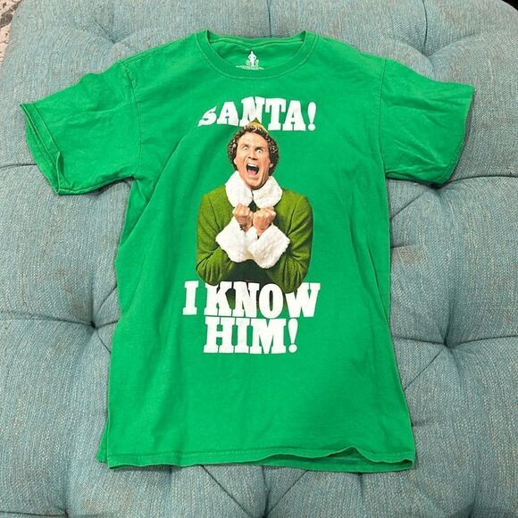 NWOT Men’s ELF Christmas Tee shirt - Small - Picture 1 of 1